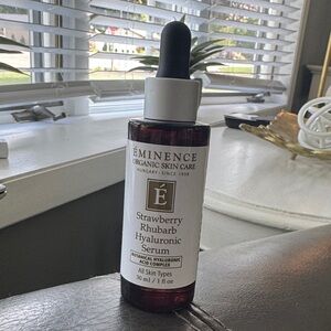 Strawberry Rhubarb Hyaluronic Serum - Red